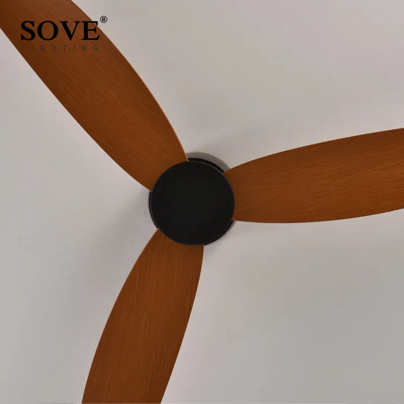 SOVE ventilateur de plafond blanc plancher bas Ultra mince 17 cm DC ventilateur de plafond avec télécommande ventilateurs de plafond simples sans lumière 220 V