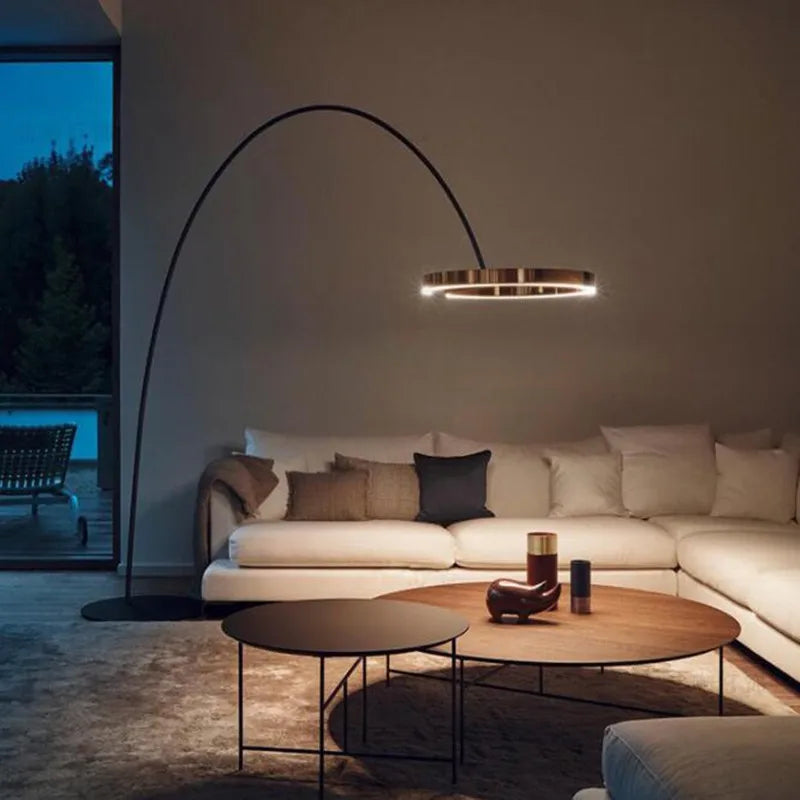 lampadaire design créatif pour intérieur moderne élégant