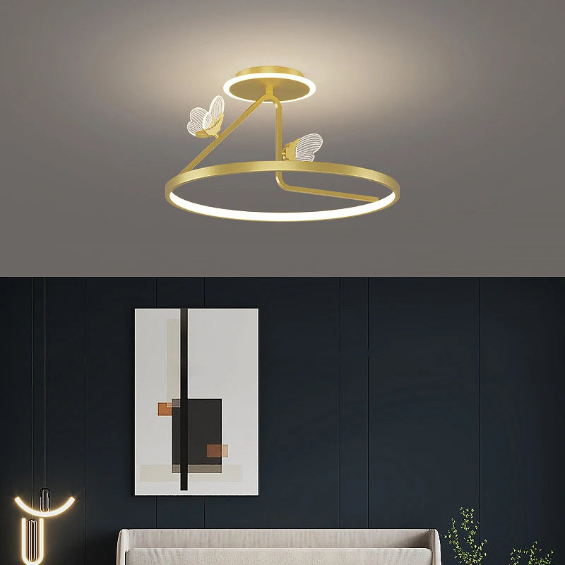 plafonnier led moderne design pour éclairage décoratif intérieur