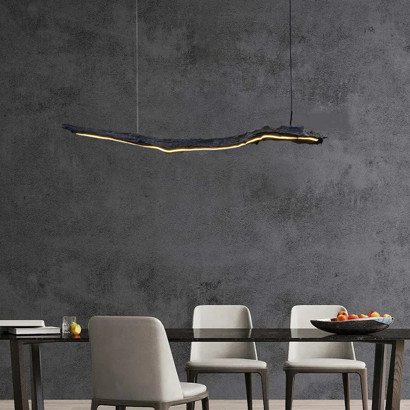 lustre wabi-sabi nordique led pour restaurant et café