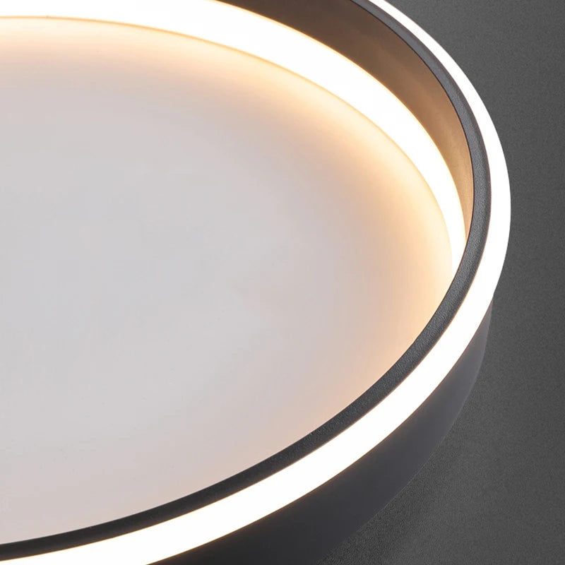 plafonnier led rond moderne pour éclairage intérieur décoration maison