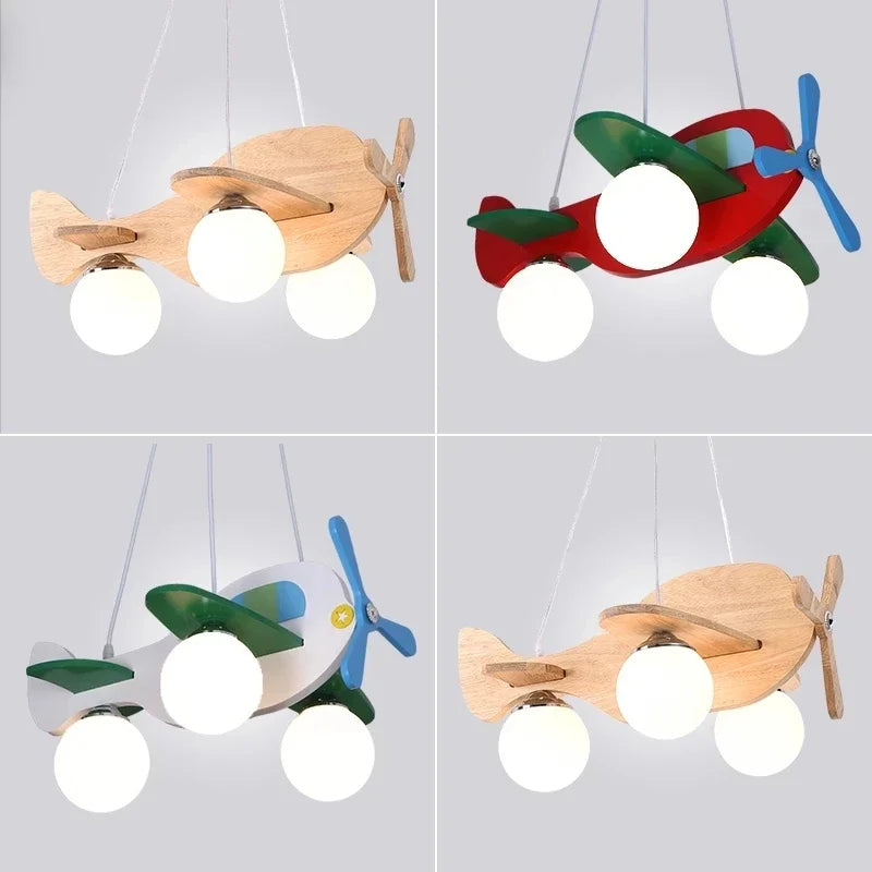 lustre en bois massif nordique design moderne pour éclairage créatif