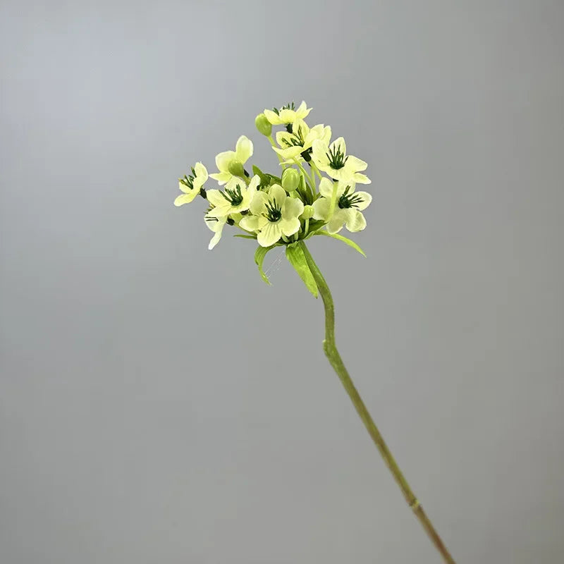 fleurs artificielles en soie velours pour décoration élégante