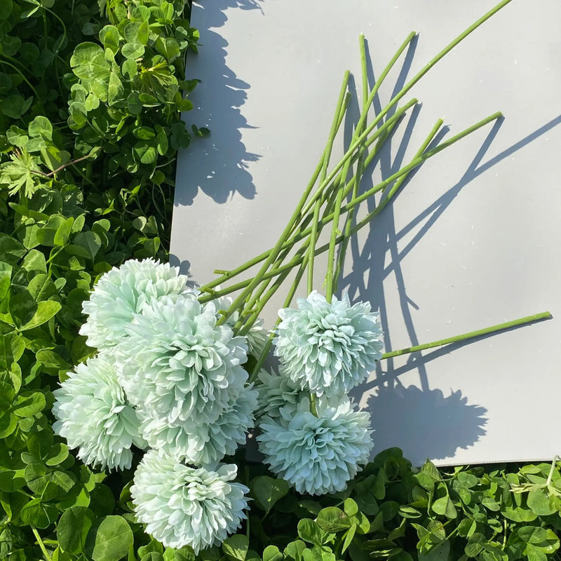 boule de chrysanthème artificielle pour décoration de mariage et fête