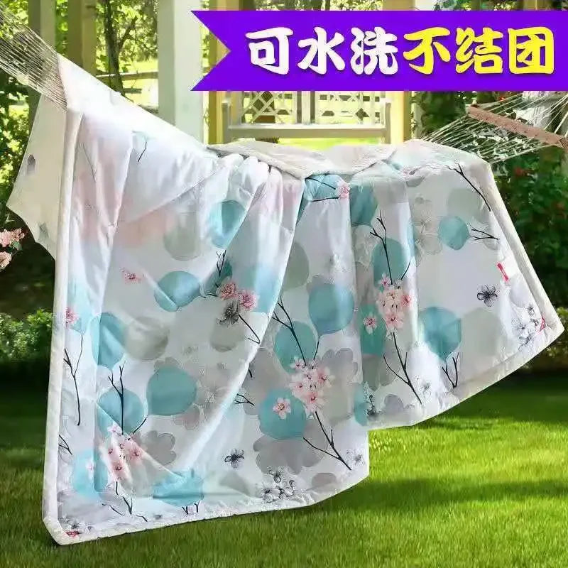 couette légère en coton pour été douce et respirante