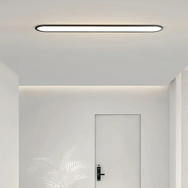 plafonnier led ultra fin moderne pour intérieur élégant et contemporain