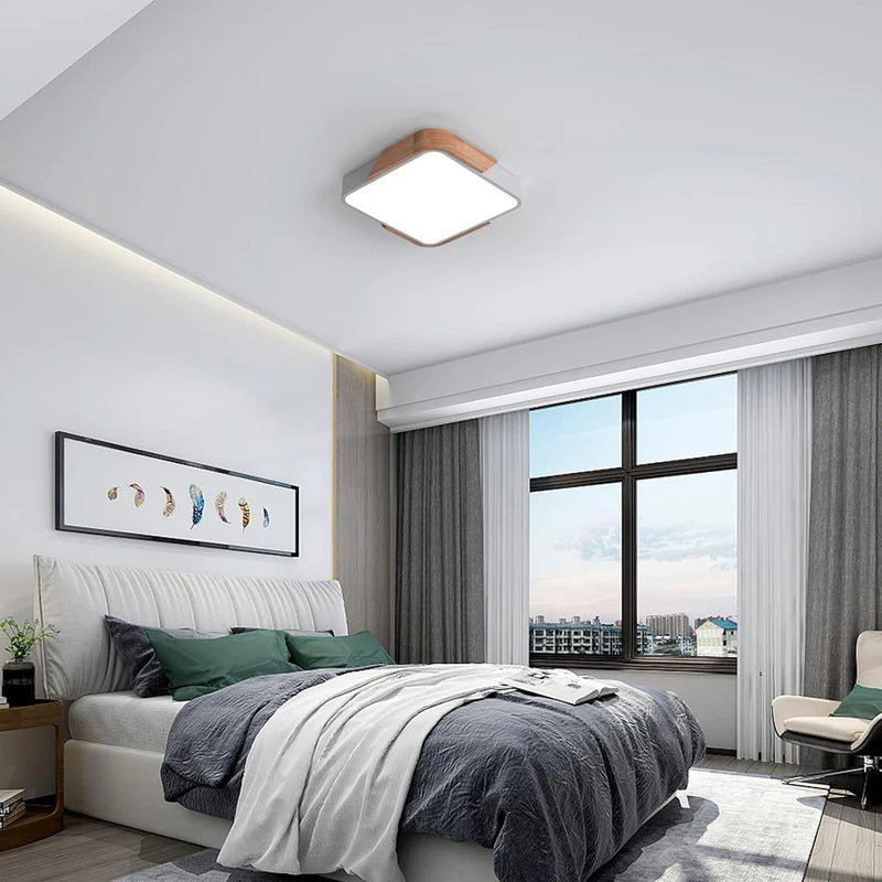 plafond moderne à leds pour décoration de maison