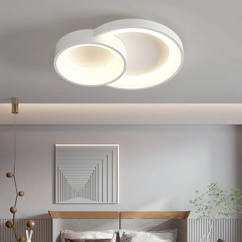 lampe led minimaliste moderne en forme de nuage