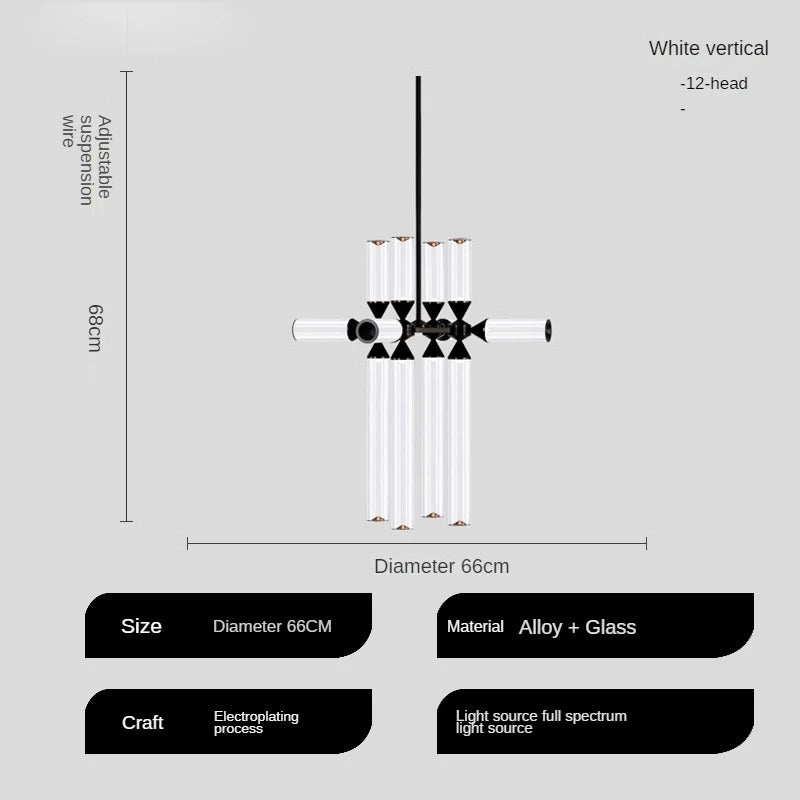 lampe à poser en verre design italien pour espaces modernes