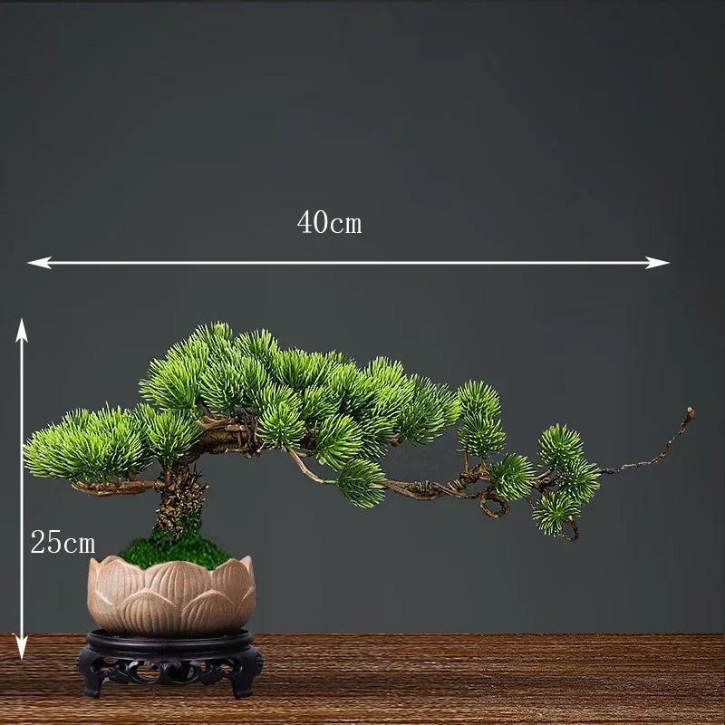 simulation arbre bonsaï pour décoration intérieure et aménagement extérieur