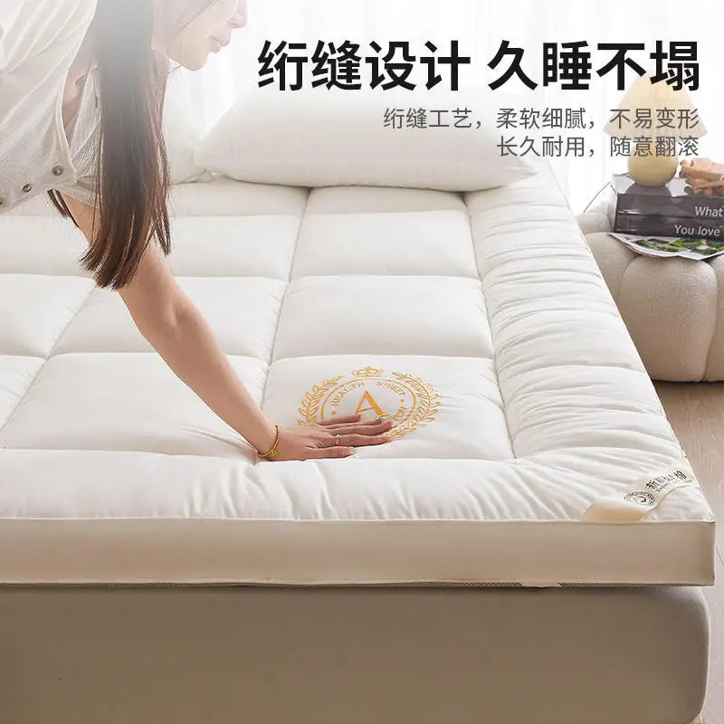 matelas doux pliable pour lit double étudiant tatami coton