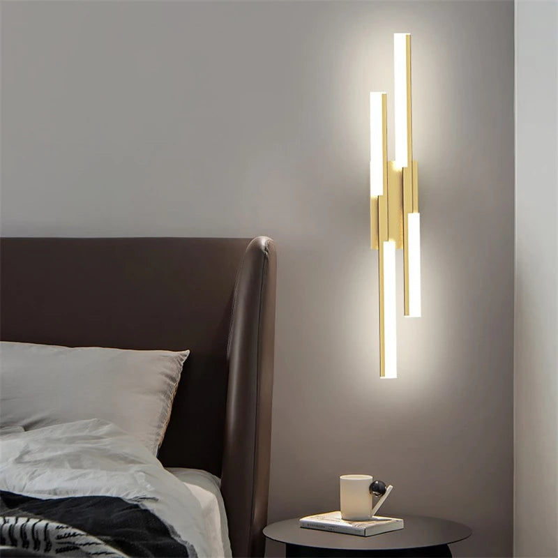 applique murale led de luxe simple et moderne pour hôtel