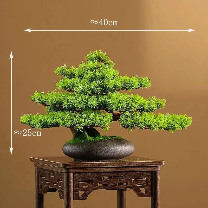 simulation arbre bonsaï pour décoration intérieure et aménagement extérieur