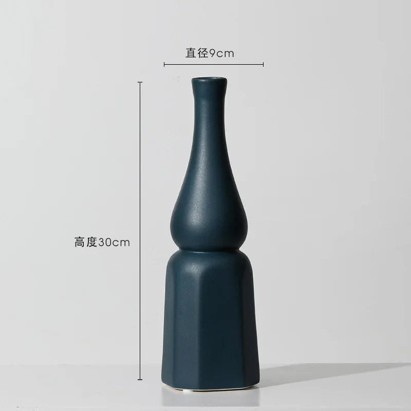 vase en céramique nordique pour décoration intérieure ou cadeau