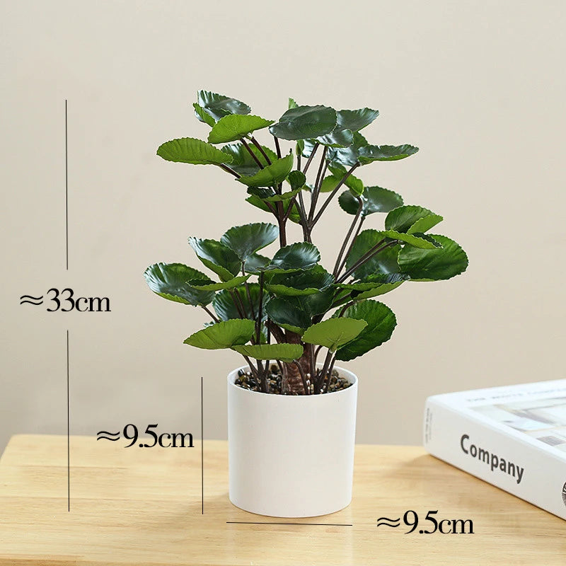 plante artificielle en pot bambou monstera pour décor bureau et maison