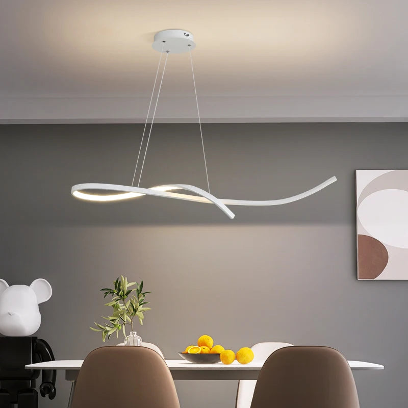 lustre moderne minimaliste pour éclairage intérieur design élégant