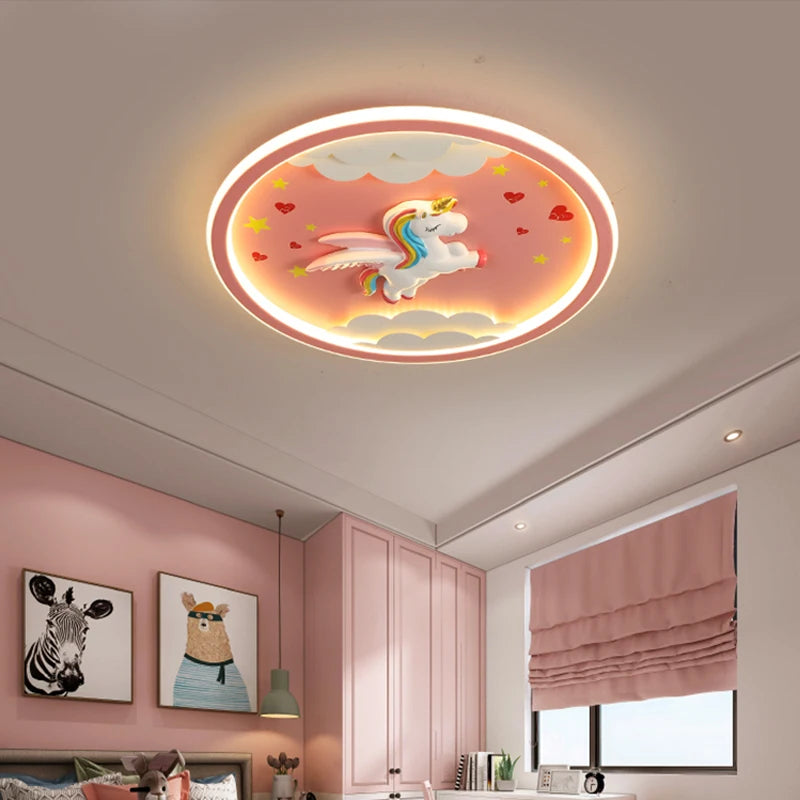 plafonnier led créatif pour chambre d'enfant décorative