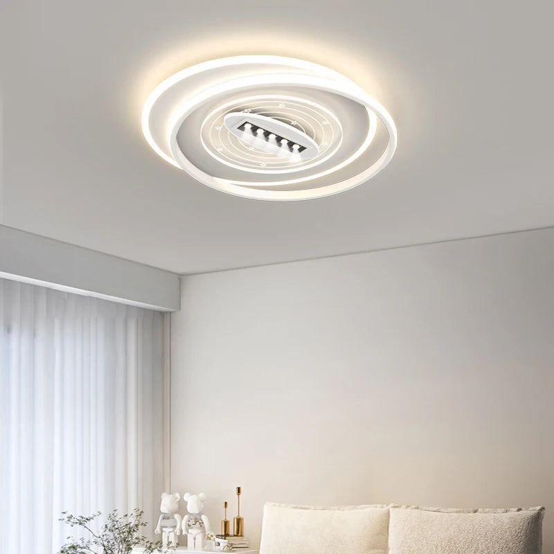 plafonnier led nordique pour intérieur et ambiance chaleureuse