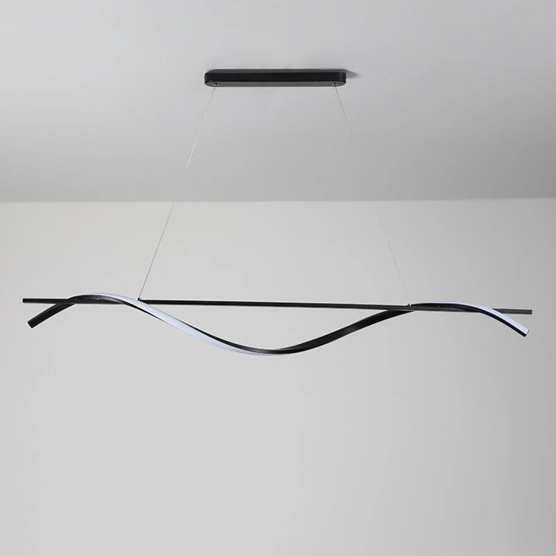 "suspension minimaliste en aluminium fer pour décoration maison"