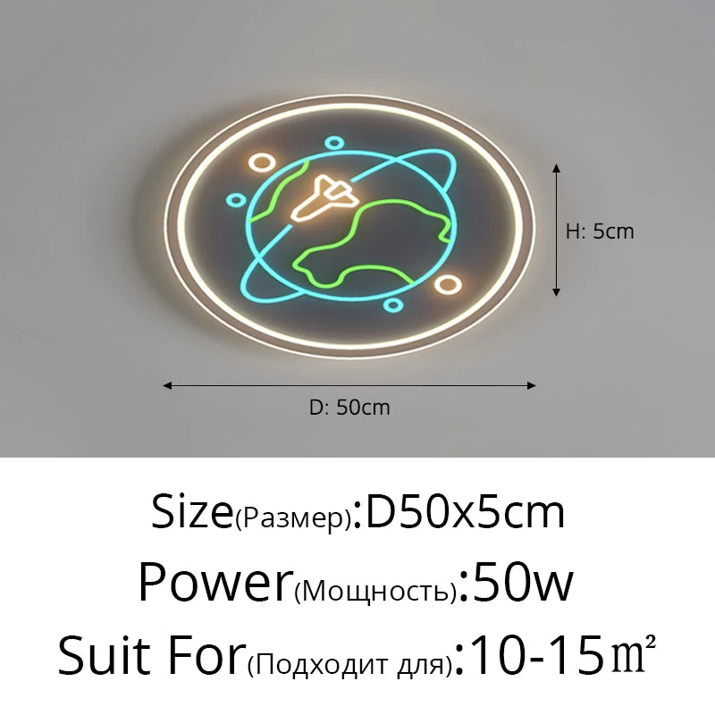 plafonnier rond led pour un éclairage intérieur moderne et élégant