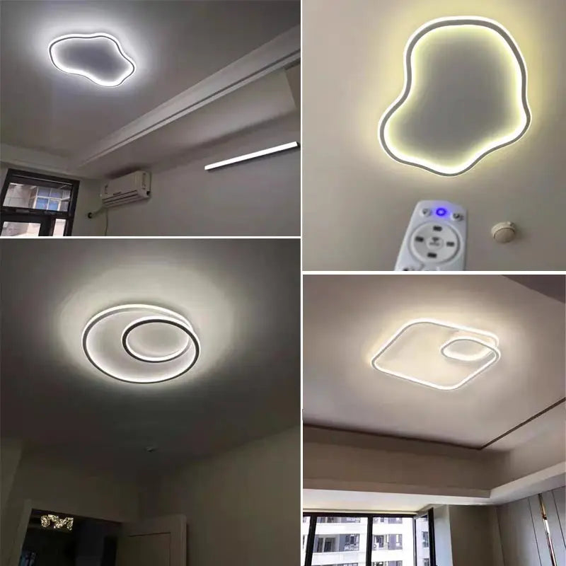 plafonnier led moderne pour éclairage intérieur décoratif