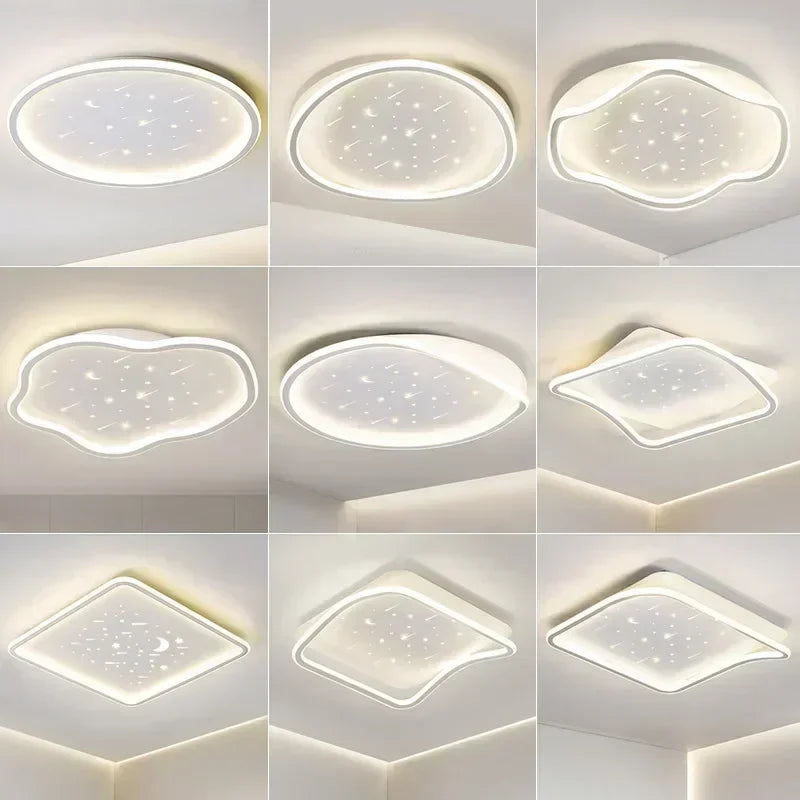 lustre moderne à leds pour décoration intérieure élégante et pratique