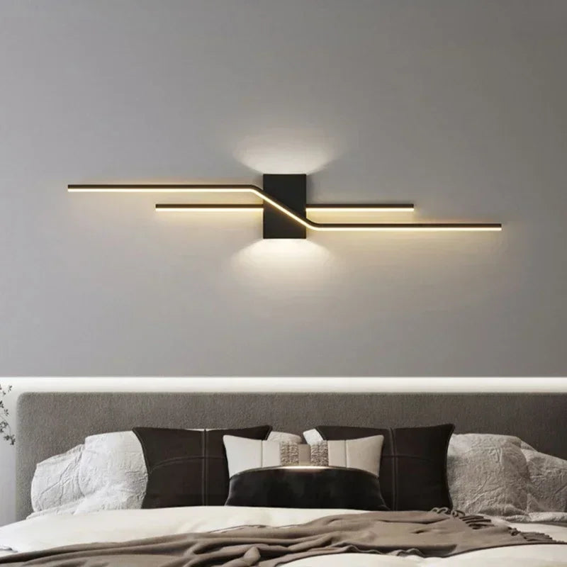 applique murale moderne led lumière décorative intérieure design élégant