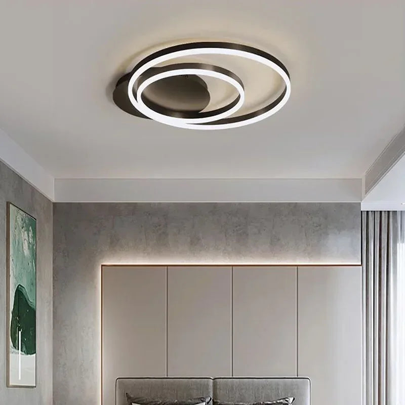 plafonnier led moderne style industriel pour décoration intérieure