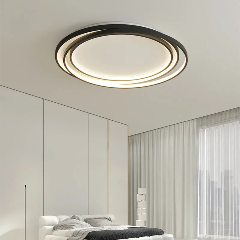 lustre led ultra mince moderne pour décoration intérieure