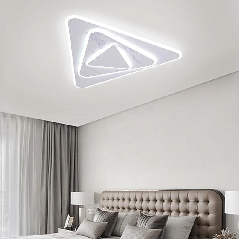 plafonnier led moderne design avec télécommande et intensité variable