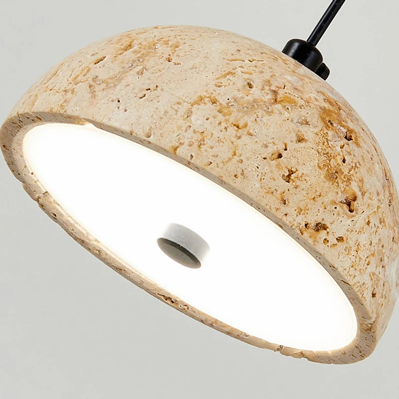 suspension led naturelle pour décoration intérieure moderne