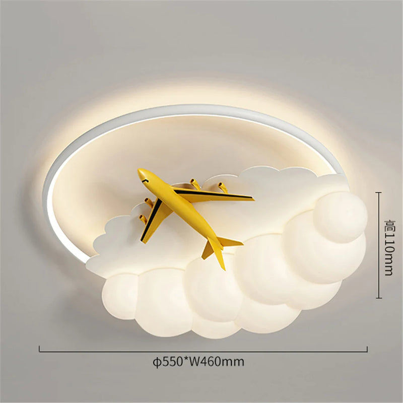 plafonnier led créatif en acrylique pour décoration enfant