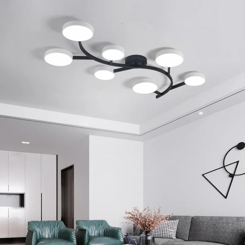 plafonnier led design moderne pour éclairage intérieur élégant