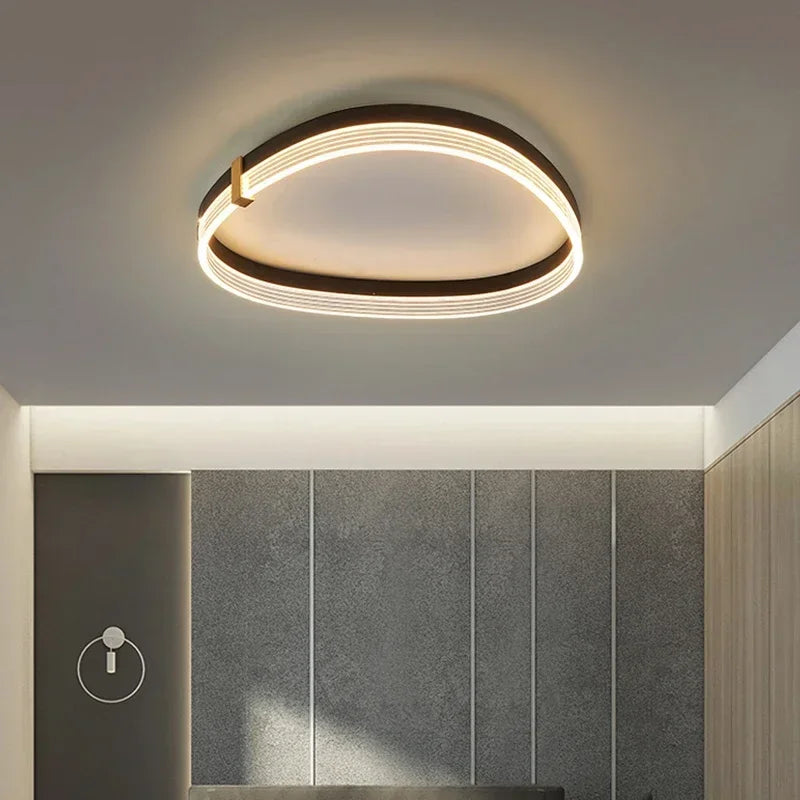 lustre moderne à leds pour intérieur décoration maison