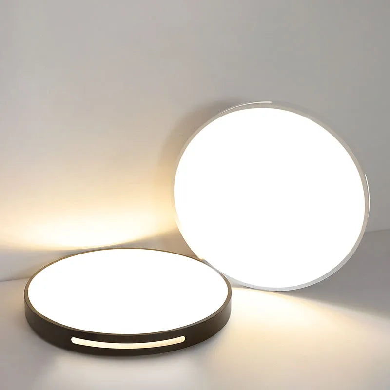 plafonnier led ultra mince design moderne pour intérieur