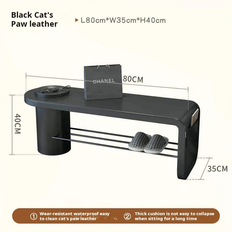 banc de rangement multifonction pour chaussures et autres objets