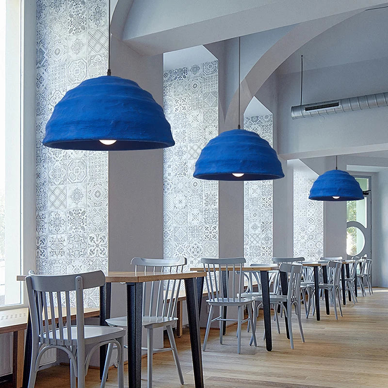 lustre led wabi sabi design innovant pour restaurant et café
