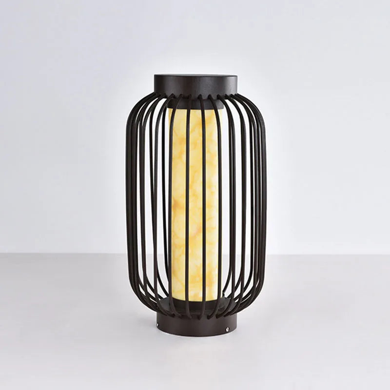 lampe solaire led cage à oiseaux pour jardin décoratif