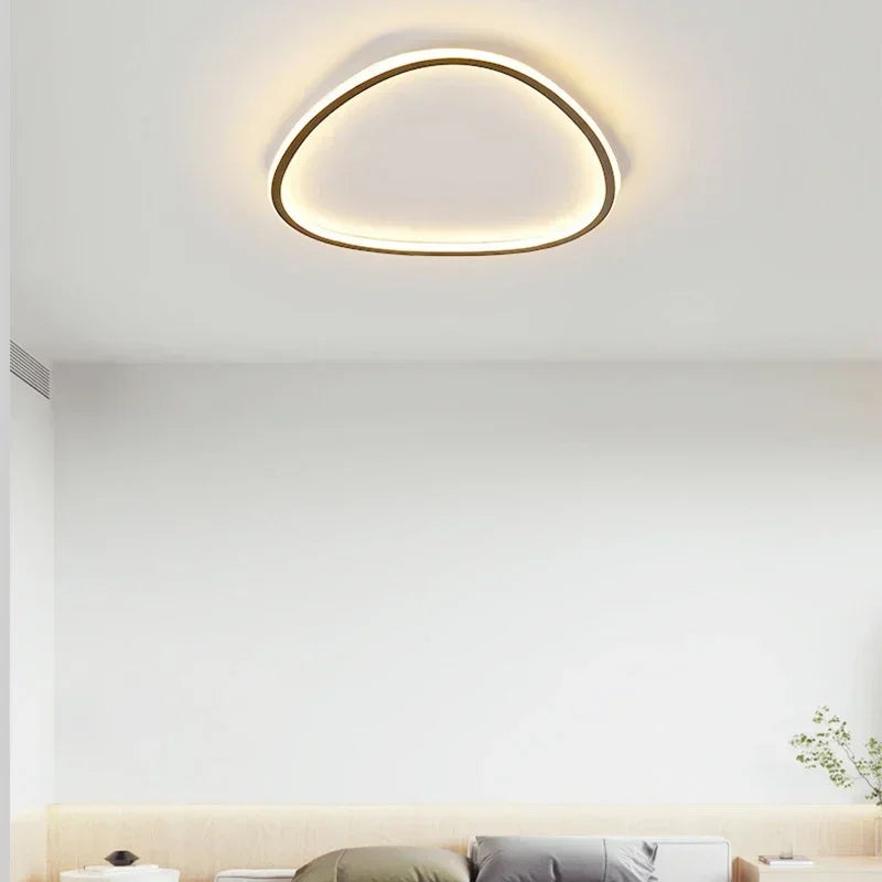 lustre moderne à leds pour décoration intérieure élégante