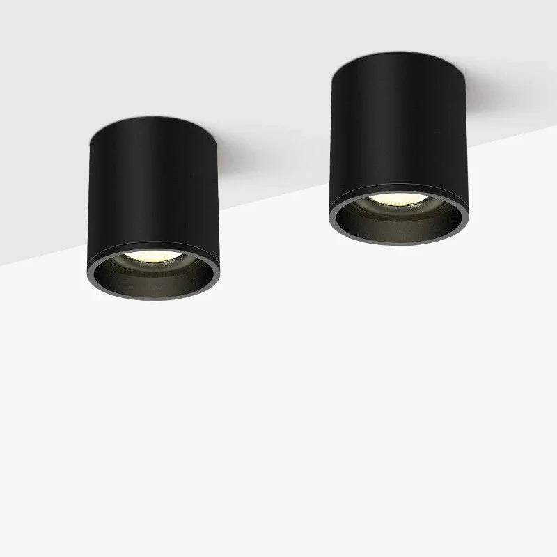 nouveaux spots led cylindriques à intensité variable pour éclairage intérieur