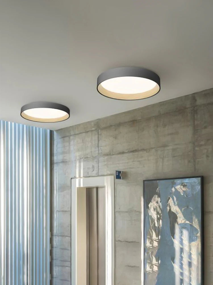 plafonnier led rond design italien pour intérieur moderne