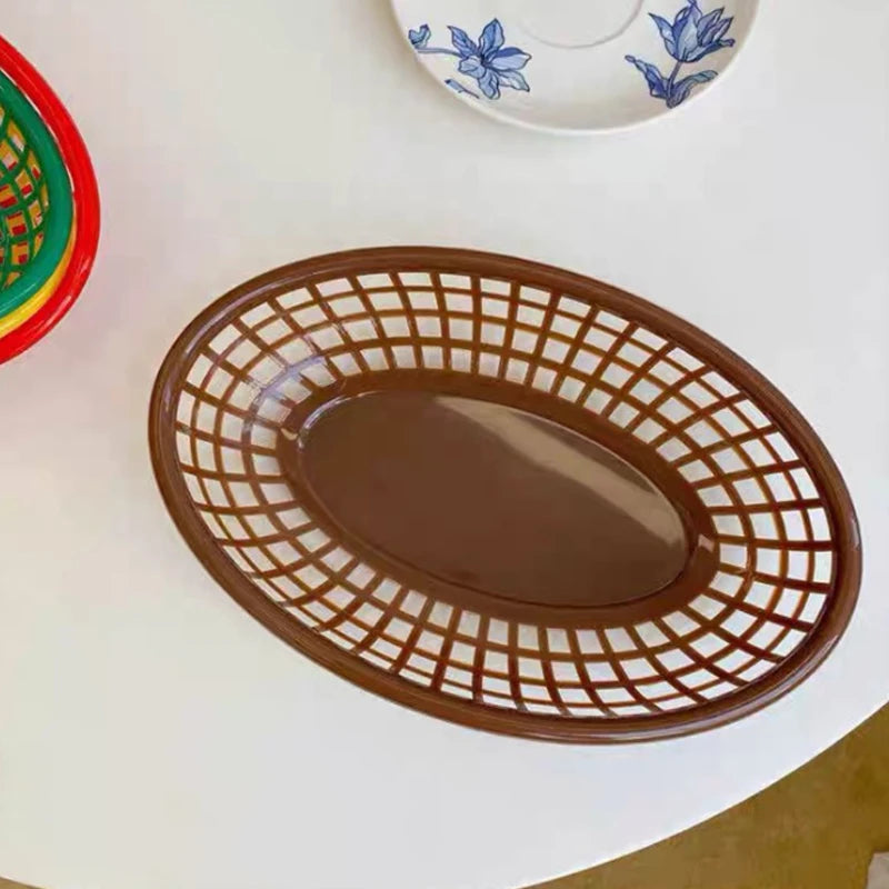 panier ovale pour nourriture accessoire de cuisine et rangement