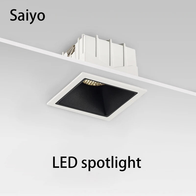 spot led 	encastrable tuya zigbee réglable pour maison magasin