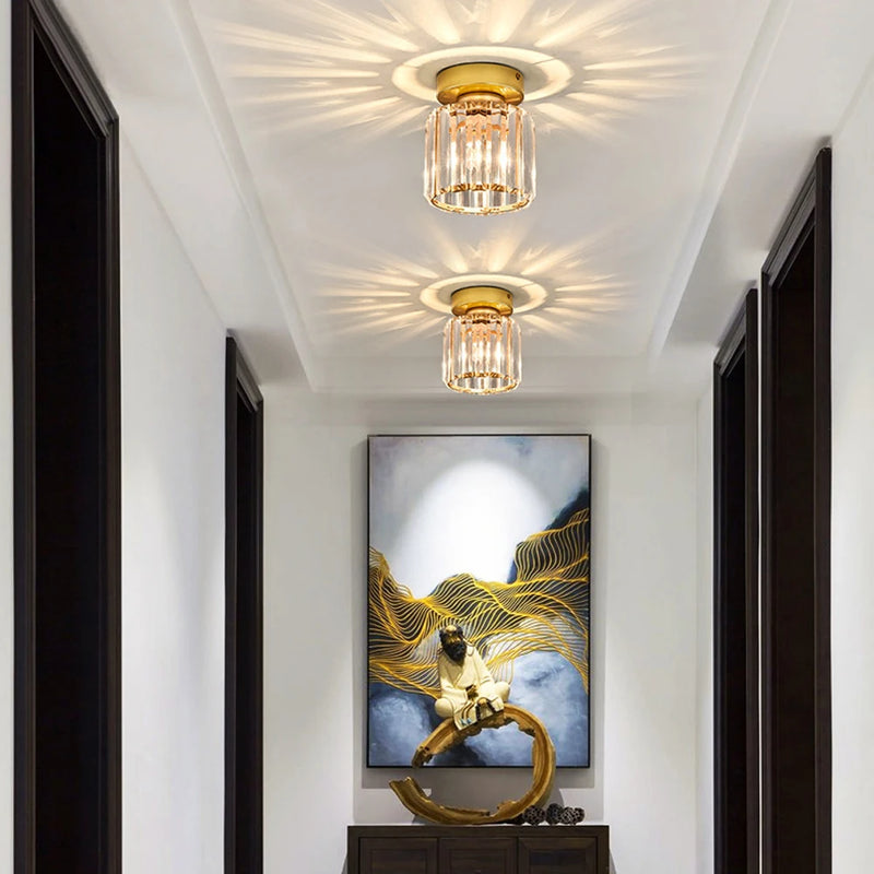 lampe suspendue en cristal design moderne pour intérieurs variés