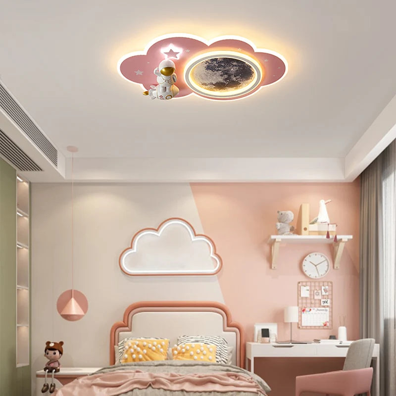 lustre led moderne pour décoration intérieure enfant et étude