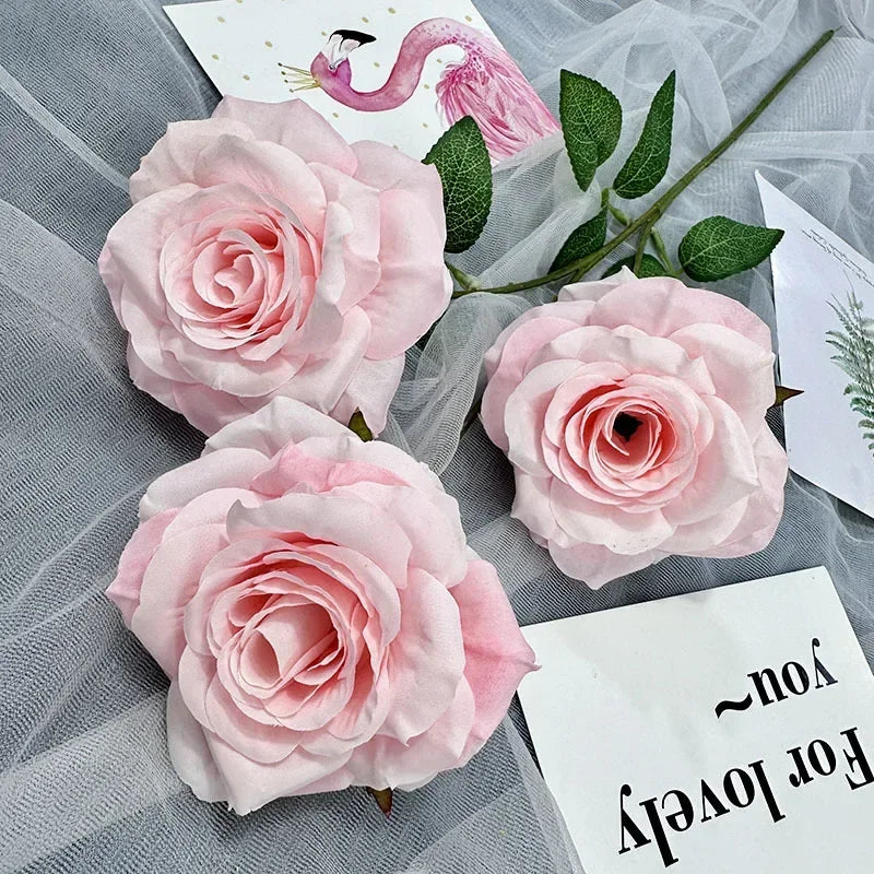 décoration florale en soie avec roses et branches pour fêtes