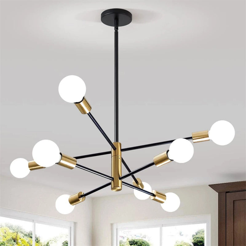 lustre de luxe moderne suspension led décoration nordique