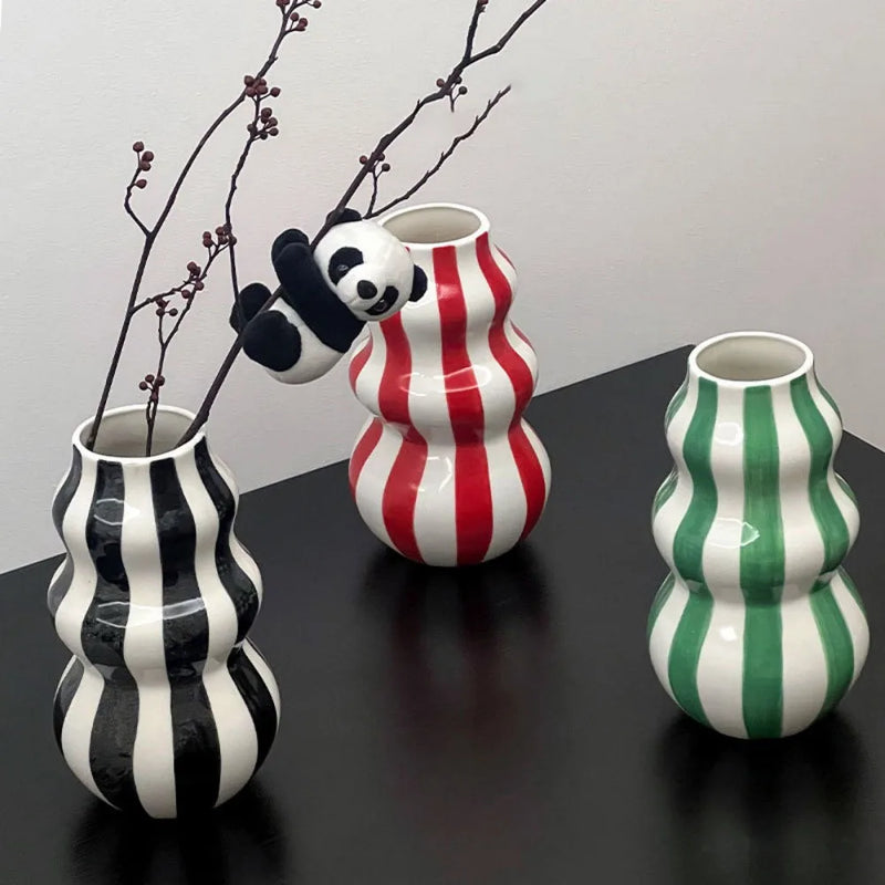 vase en céramique nordique pour décoration et cadeaux