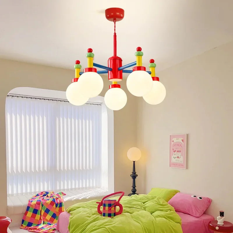 lustre led macaron pour enfants décoration intérieure et luminaires d'étude