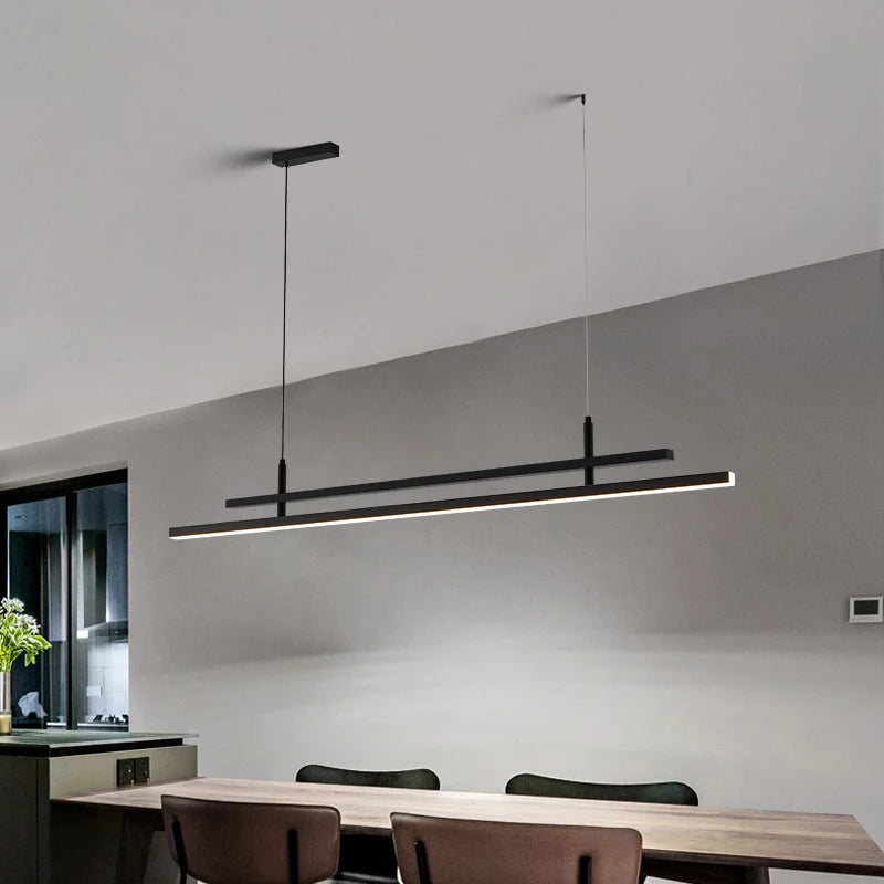 lustre à led nordique design pour éclairage intérieur moderne